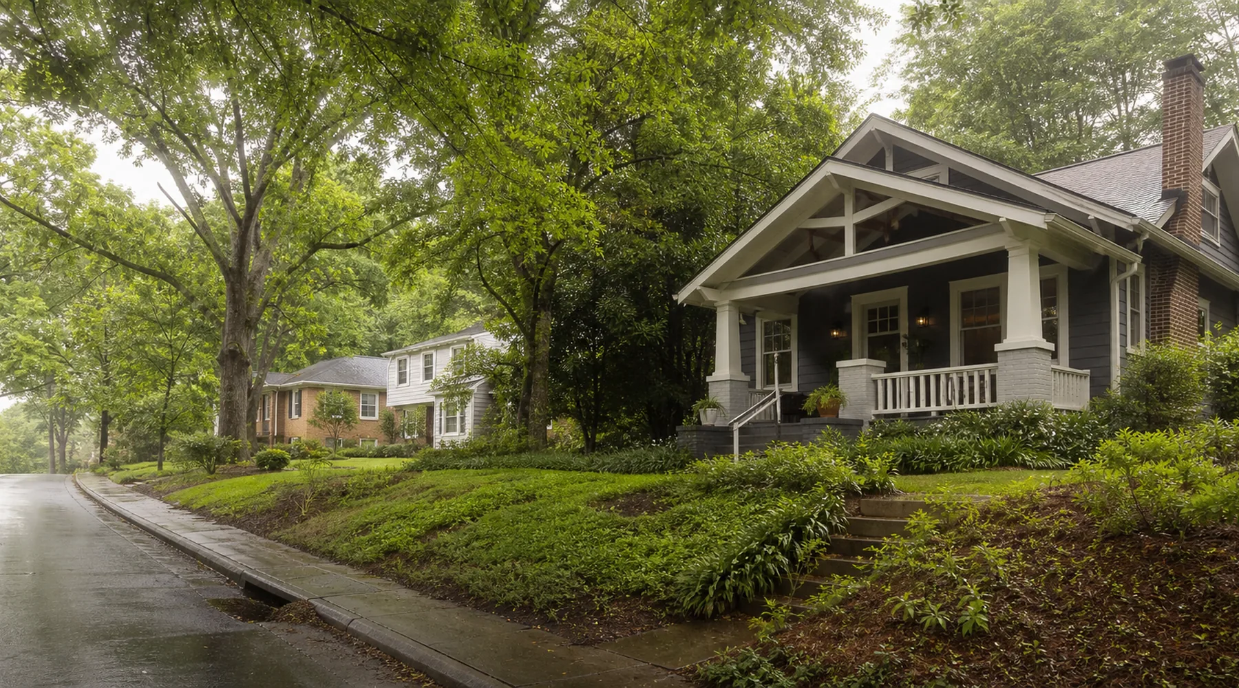 A believable Durham-area home suited to residential concrete work planning